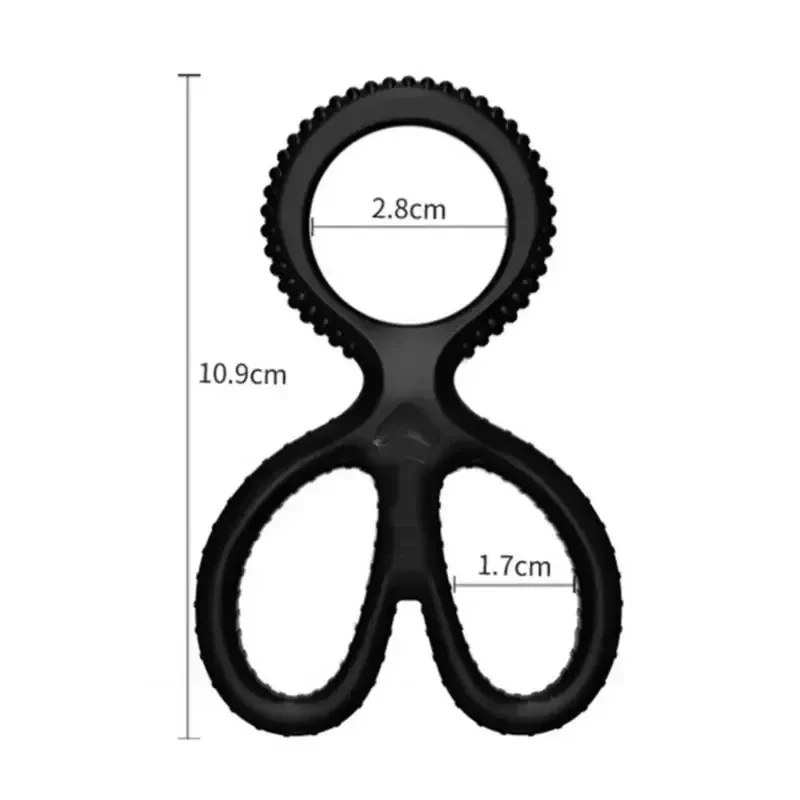 orangefarbener penisring fur hoden