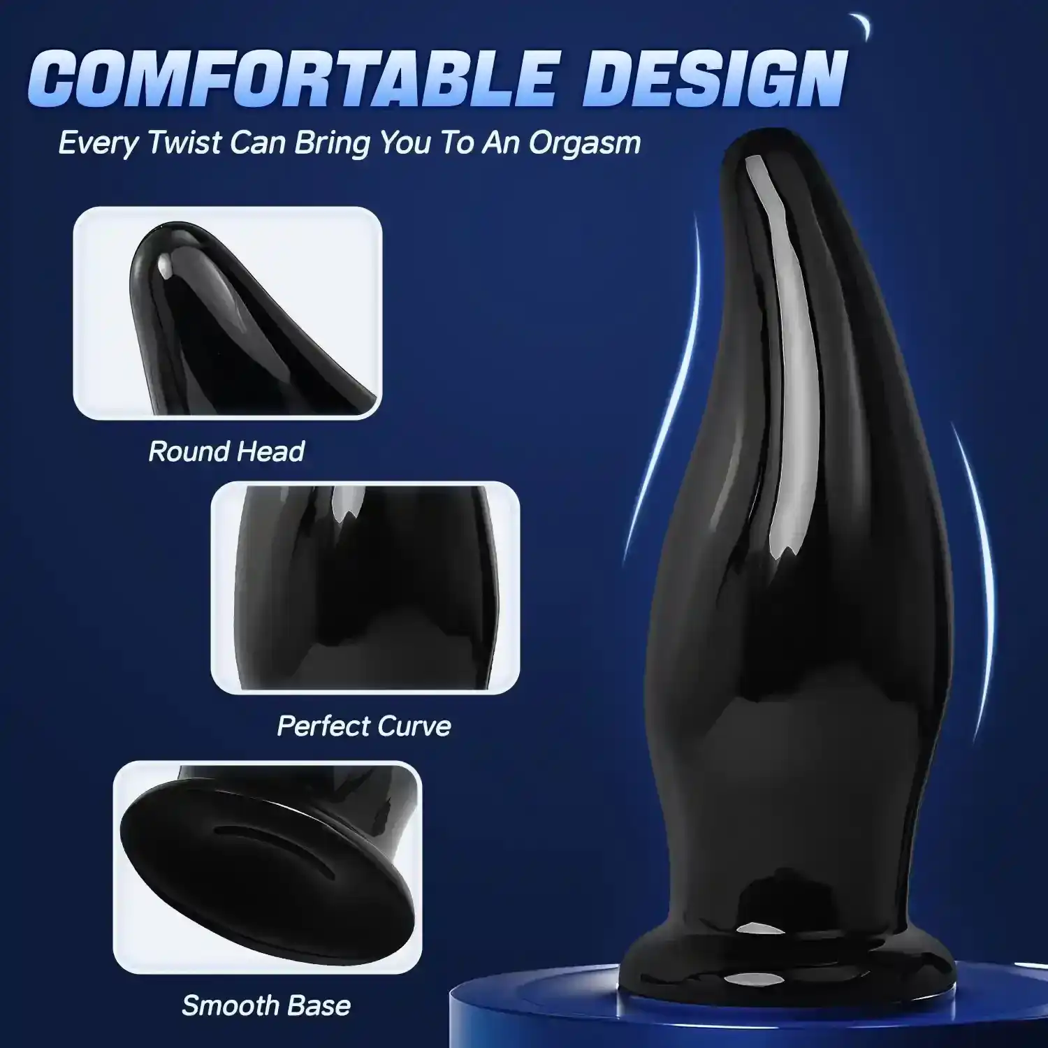 p-punkt stimulation analplug groß