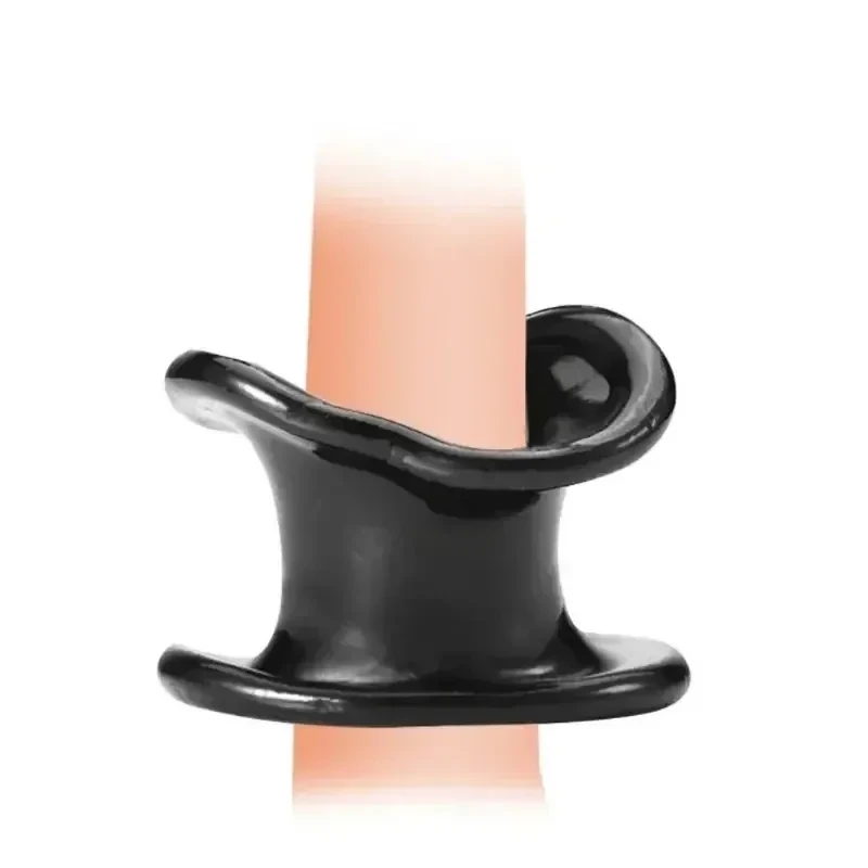 penisring mit hodensack stretcher dunkel