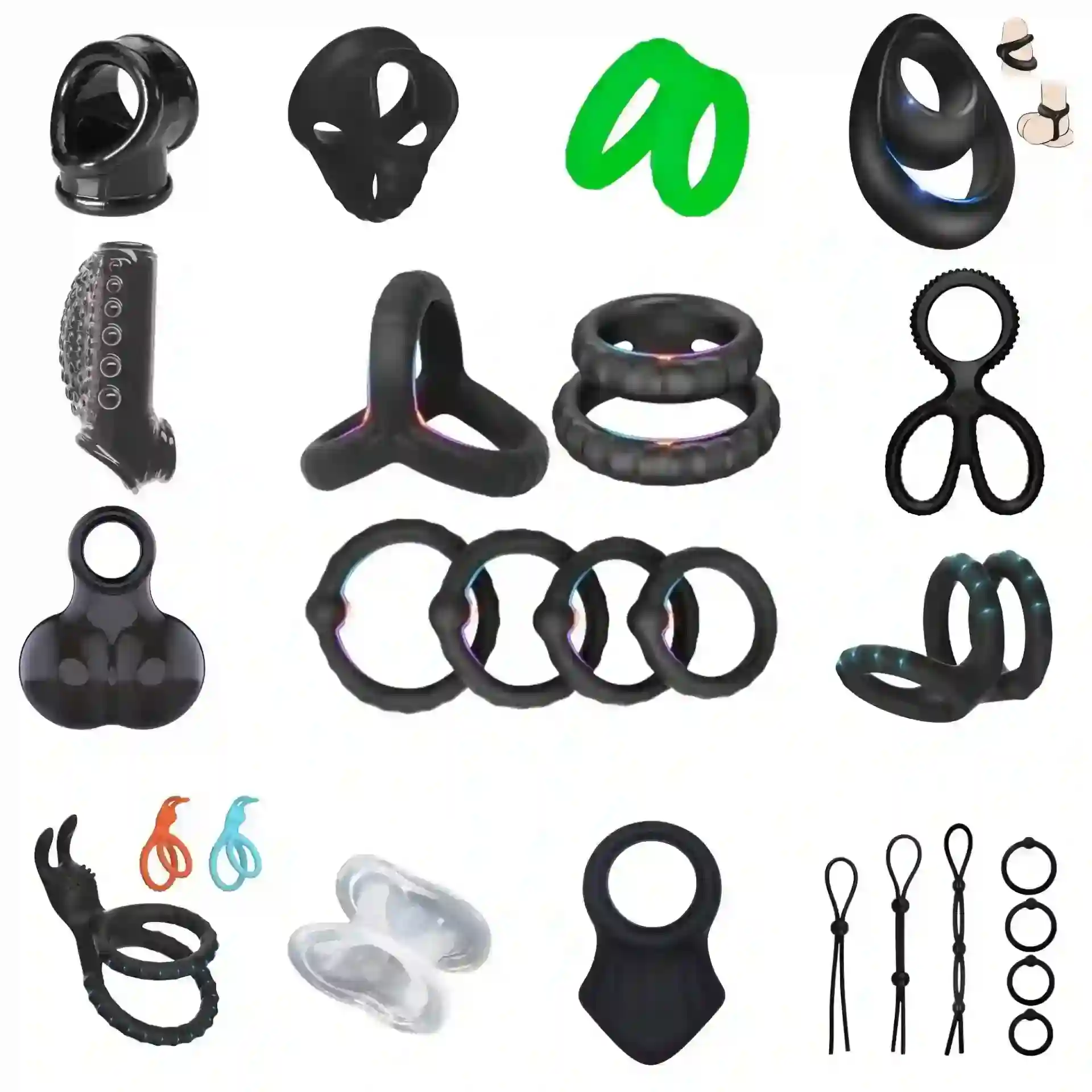 penisring mit tpe ball stretcher