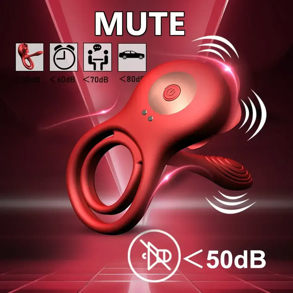 penisring mit zwei motoren schwarz