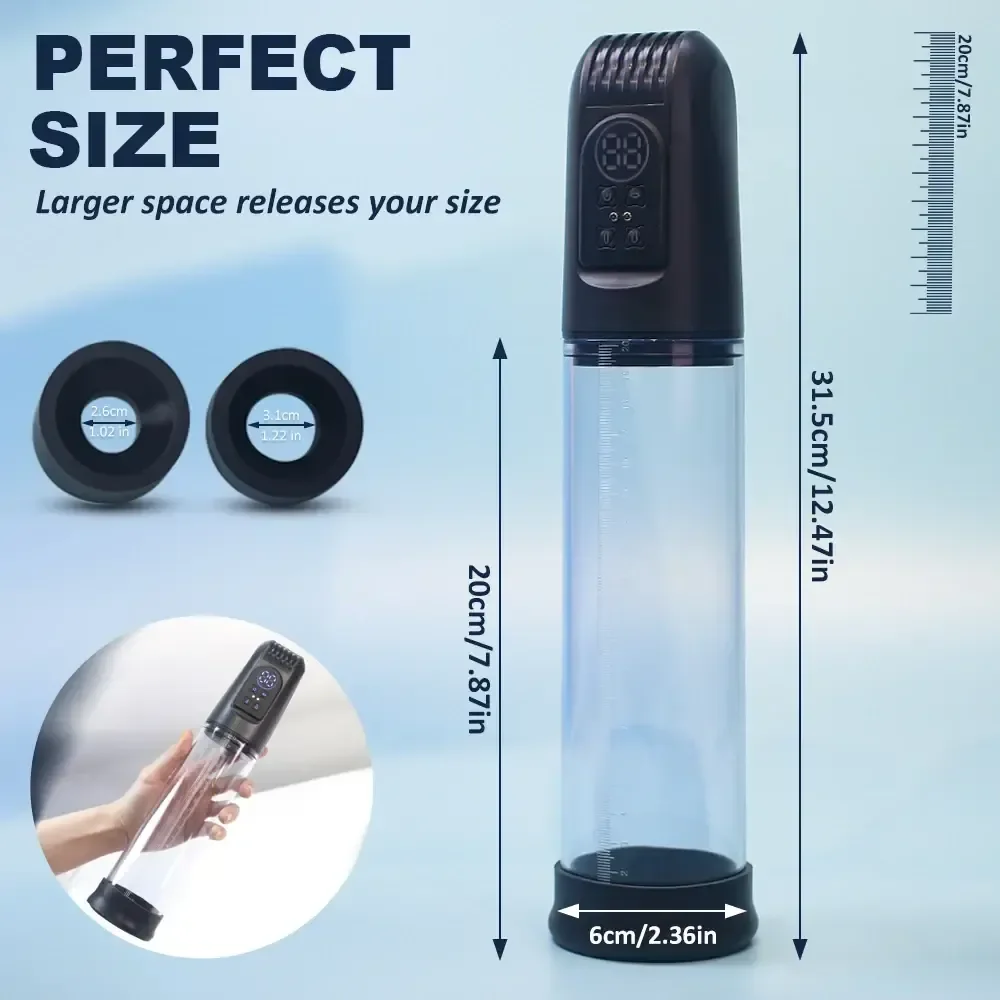 penisvergrosserungspumpe mit usb anschluss