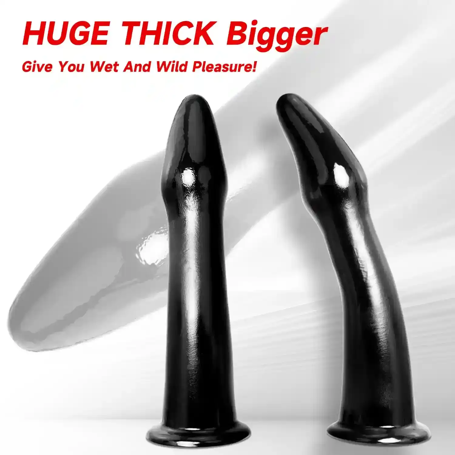 phallischer anal dildo pvc saugnapf
