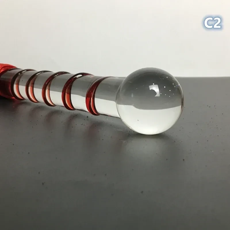 phallischer dildo aus bohmischem glas
