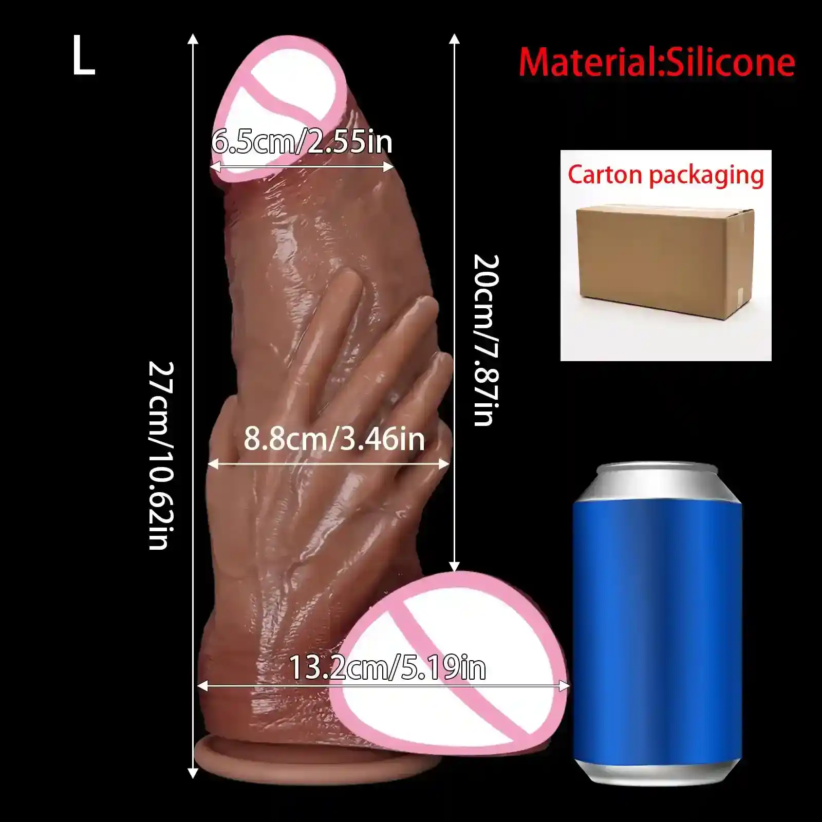 phallischer dildo aus silikon verschiedene grossen