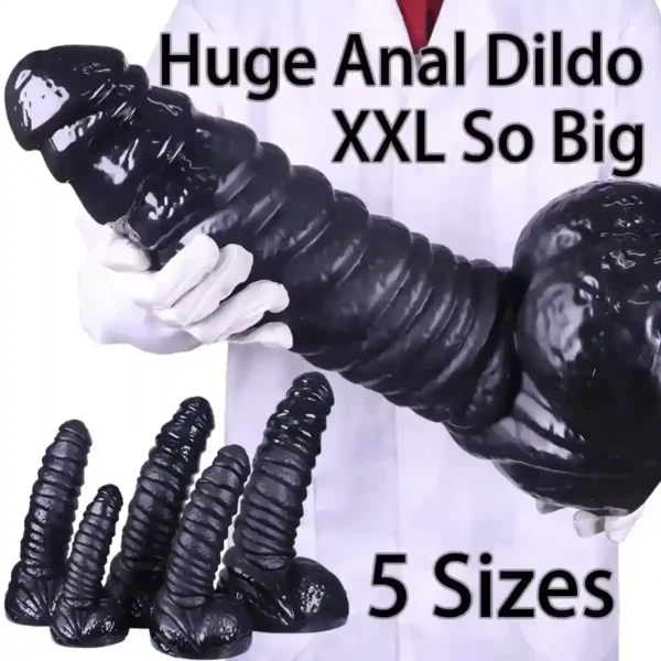 plastik anal dildo riesige größe 1