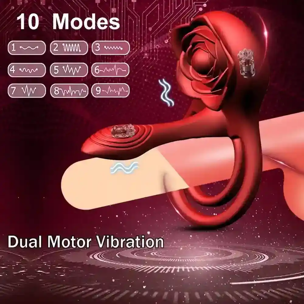 potenter penisring mit doppelmotor