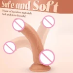 premium silikon dildo mit hoden