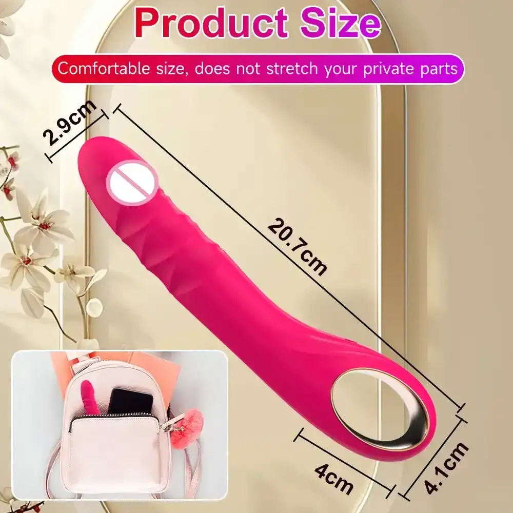 premium silikon dildo mit vibration