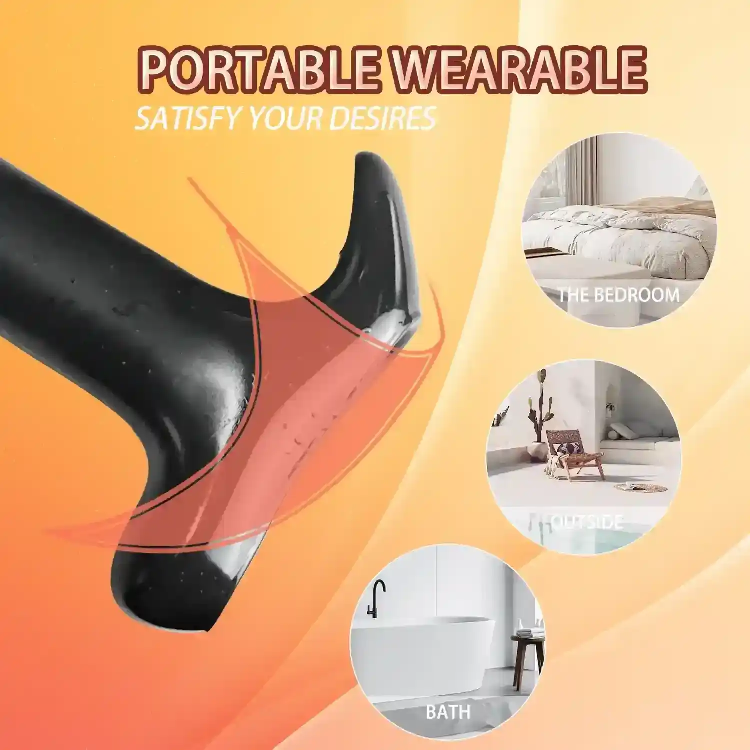 prostata massagegerat pvc hautfarben