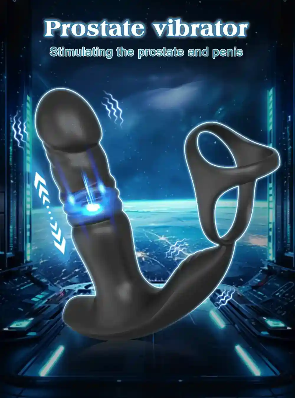 prostata stimulation sextoy schwarz