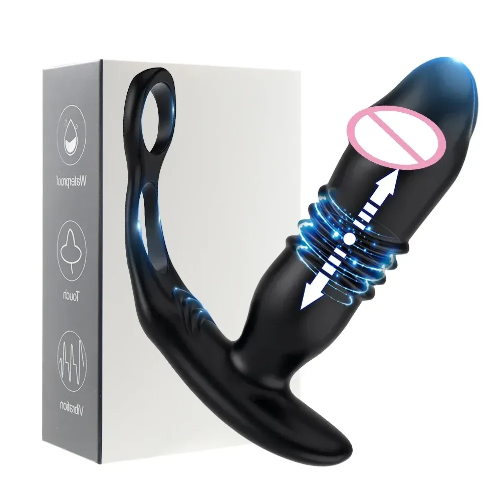 prostata vibrator mit cockring silikon