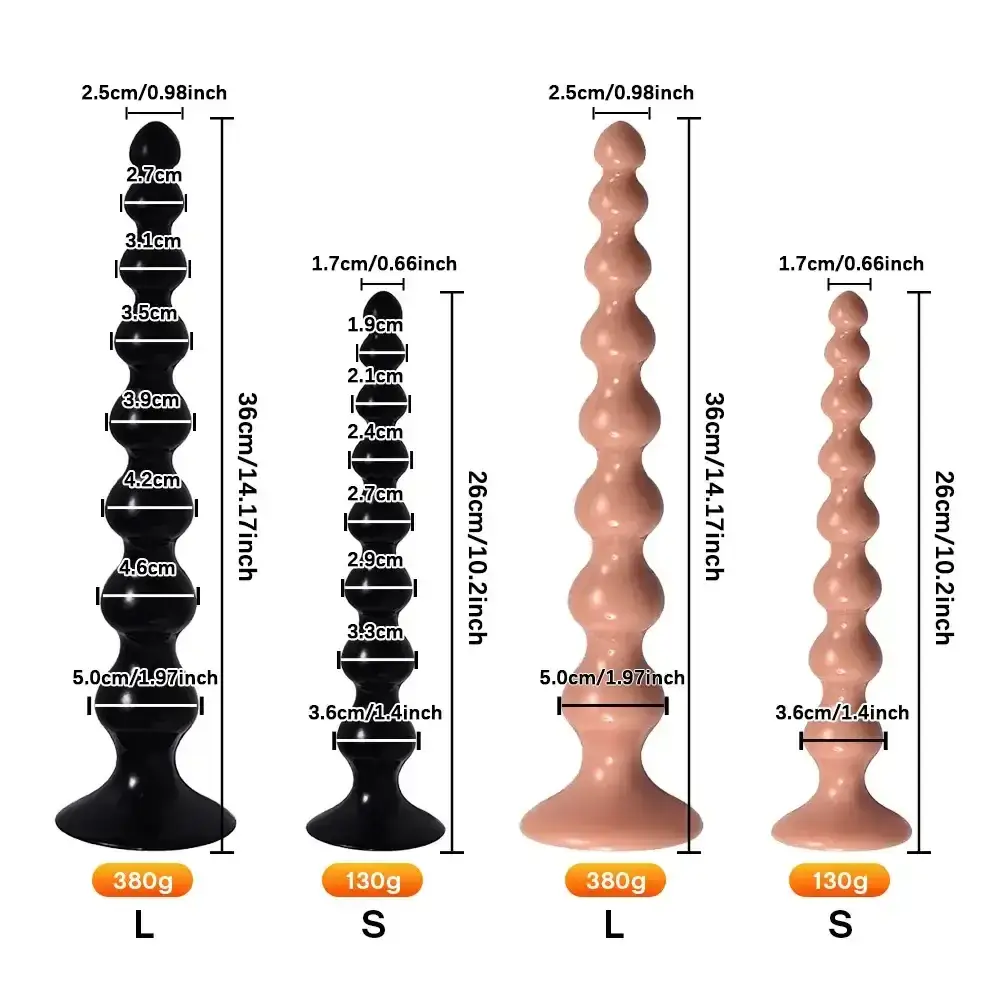 prostatamassage anal plug pvc material