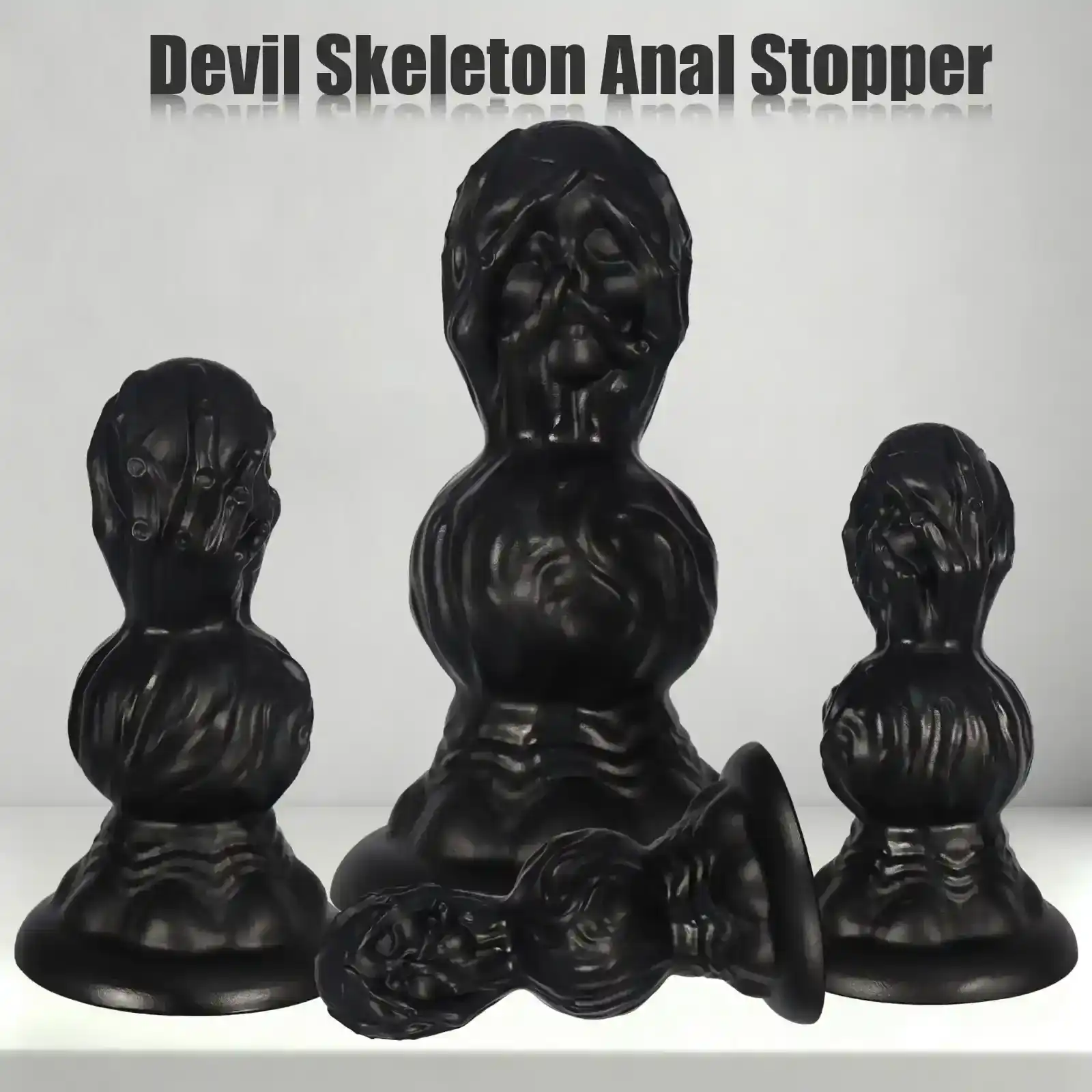 prostatamassage analplug aus gummi