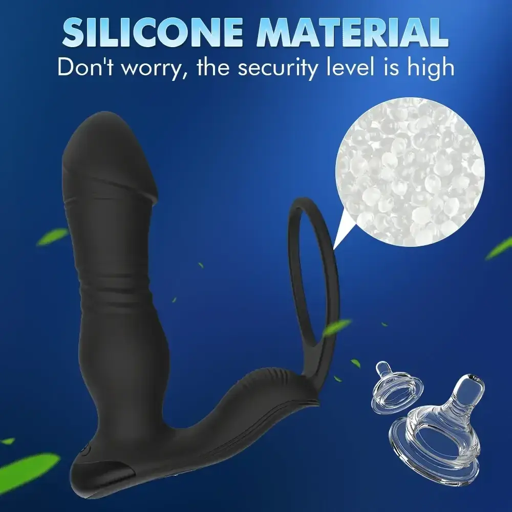 prostate massager mit cock ring