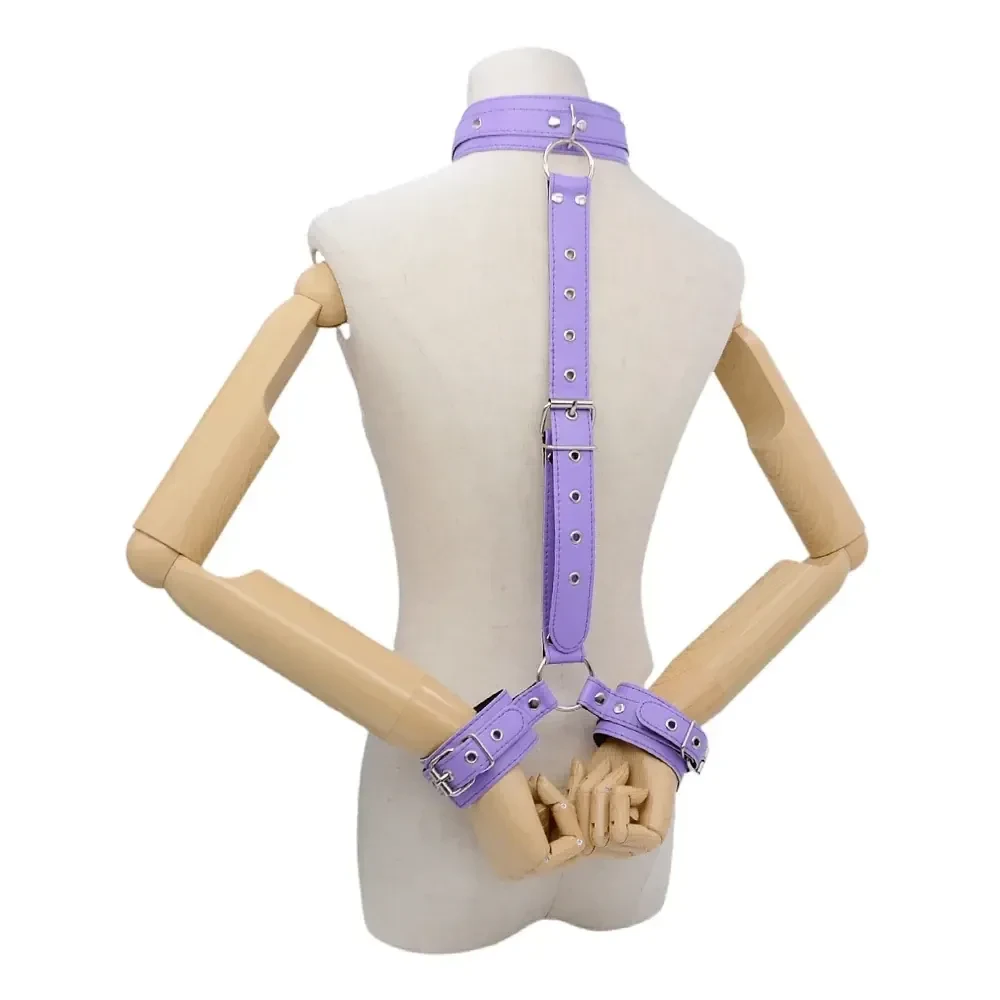 pu leder bdsm kragen fesseln