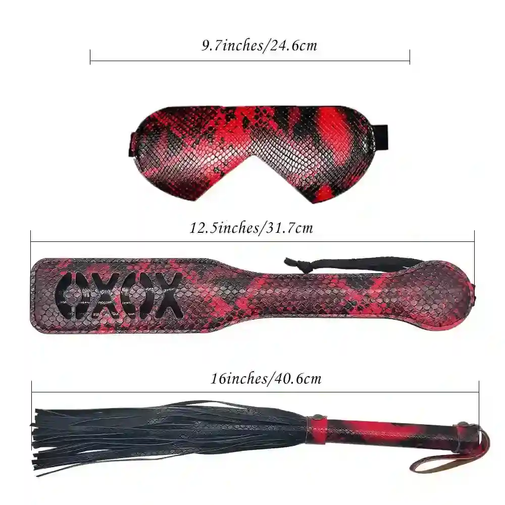 pu leder fesselriemen set