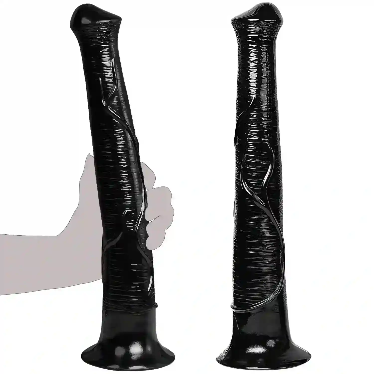 pvc analpferd fantasie butt plug