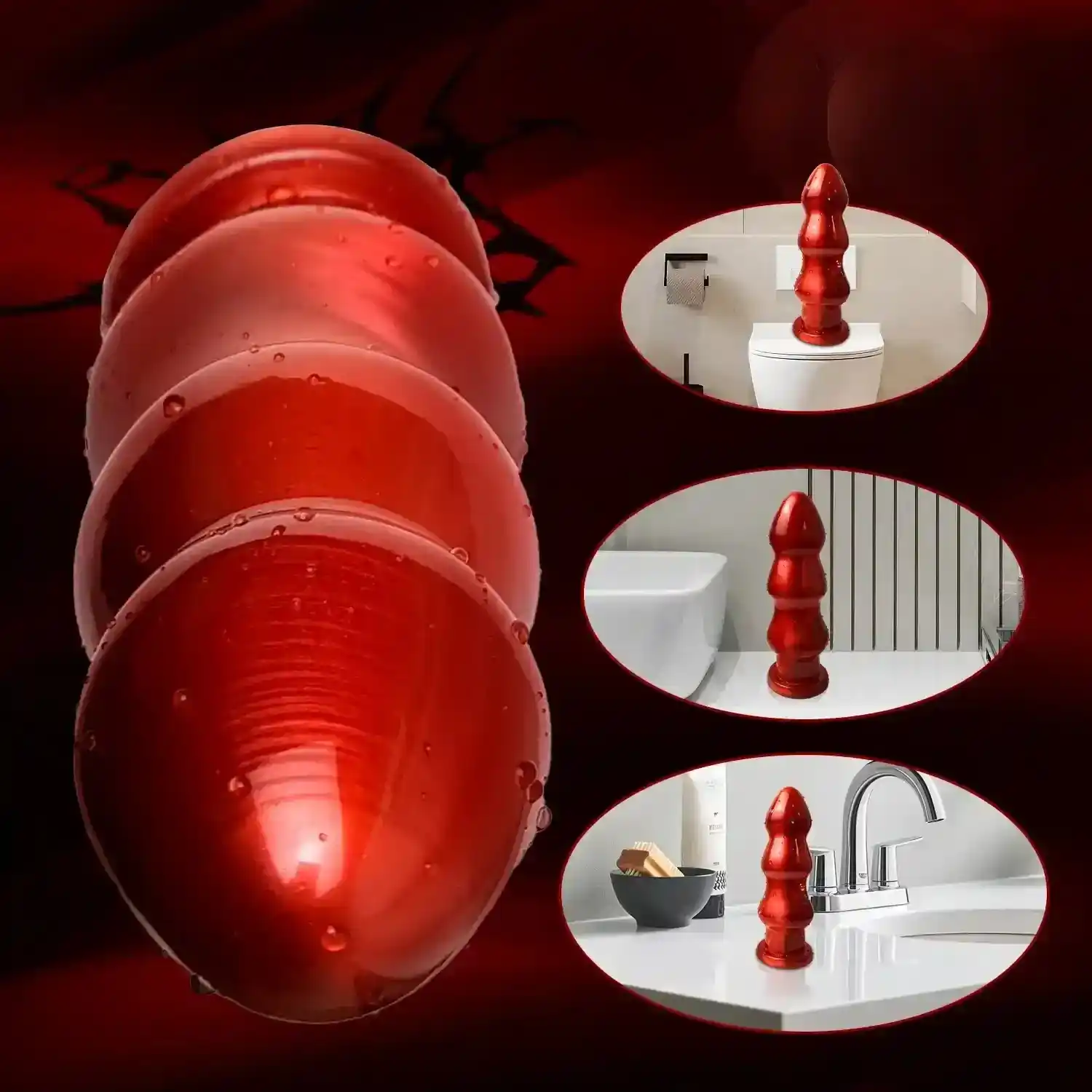 pvc buttplug für prostata massage