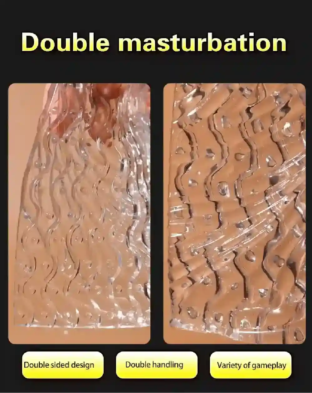 realistische masturbationshulle doppel penetrierung