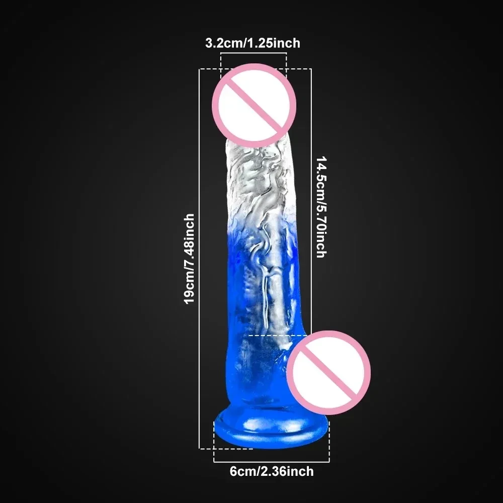 realistischer dildo für anal und vaginal