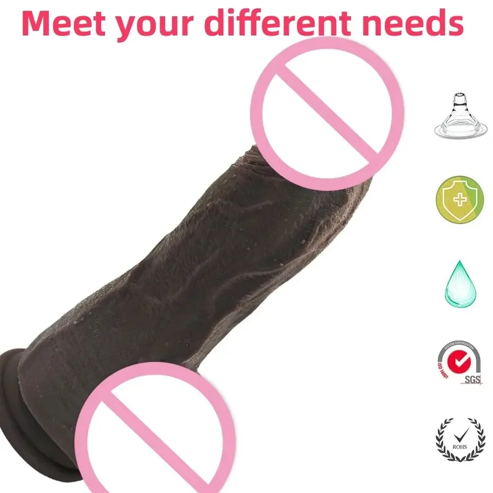 realistischer dildo mit eichelkranz