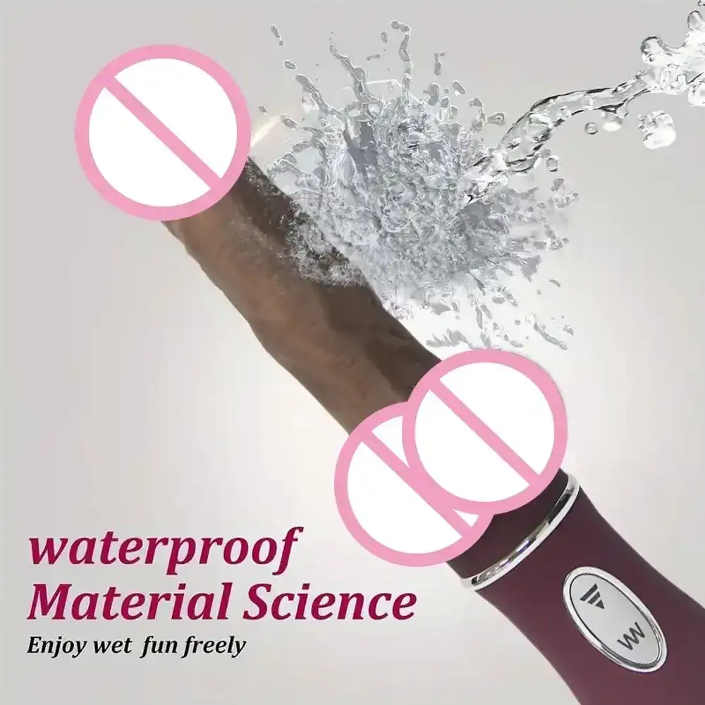 realistischer dildo mit magnetladekabel