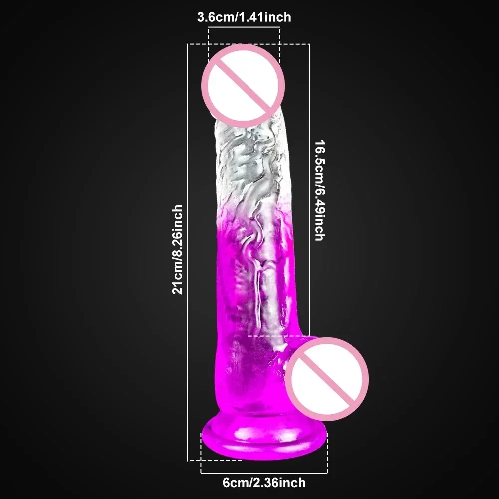 realistischer dildo mit starker haftung