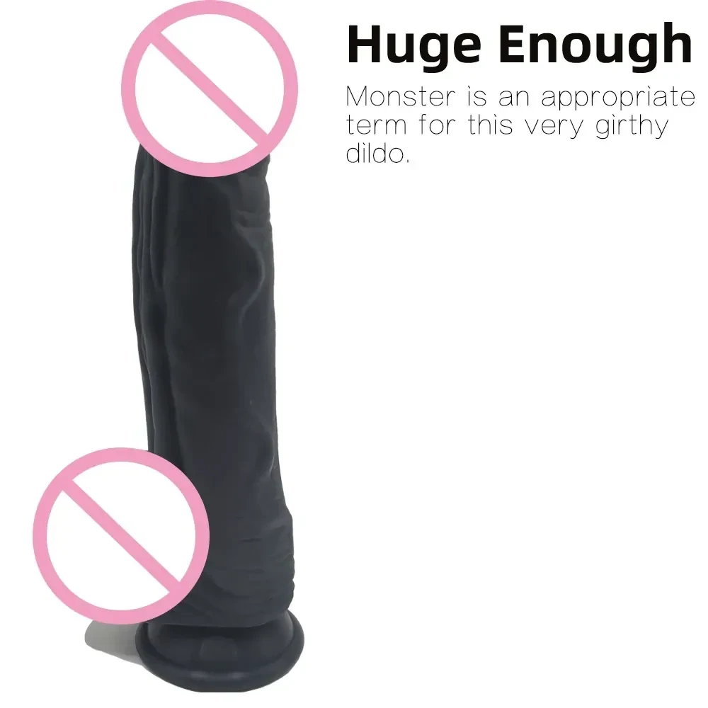 realistischer dildo saugnapf schwarz