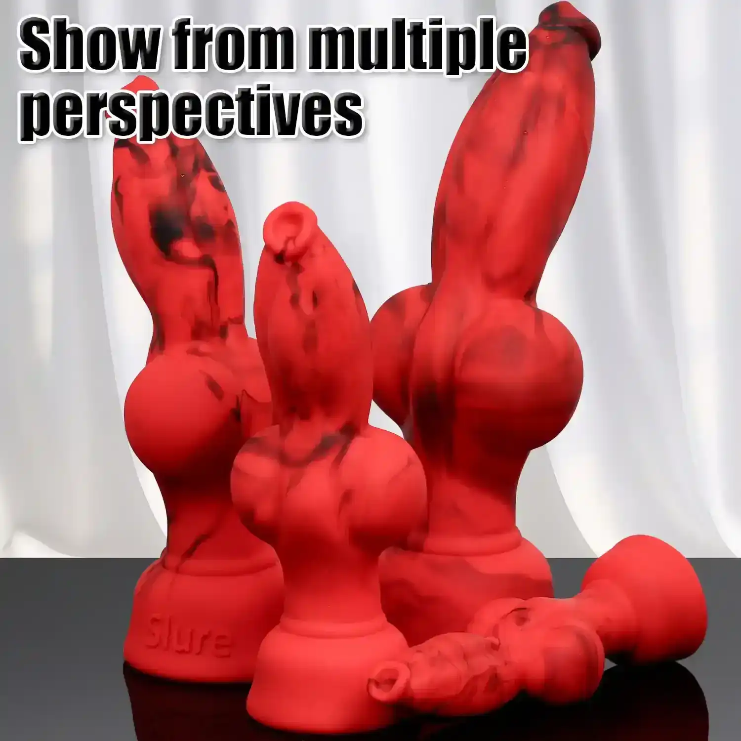 realistischer knoten anal plug