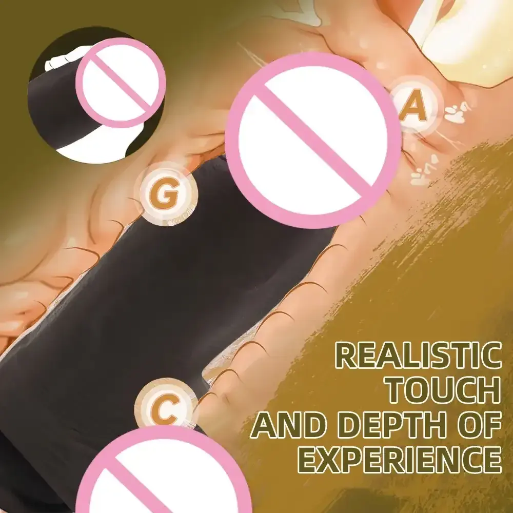 riesiger phallischer dildo medizinischem silikon