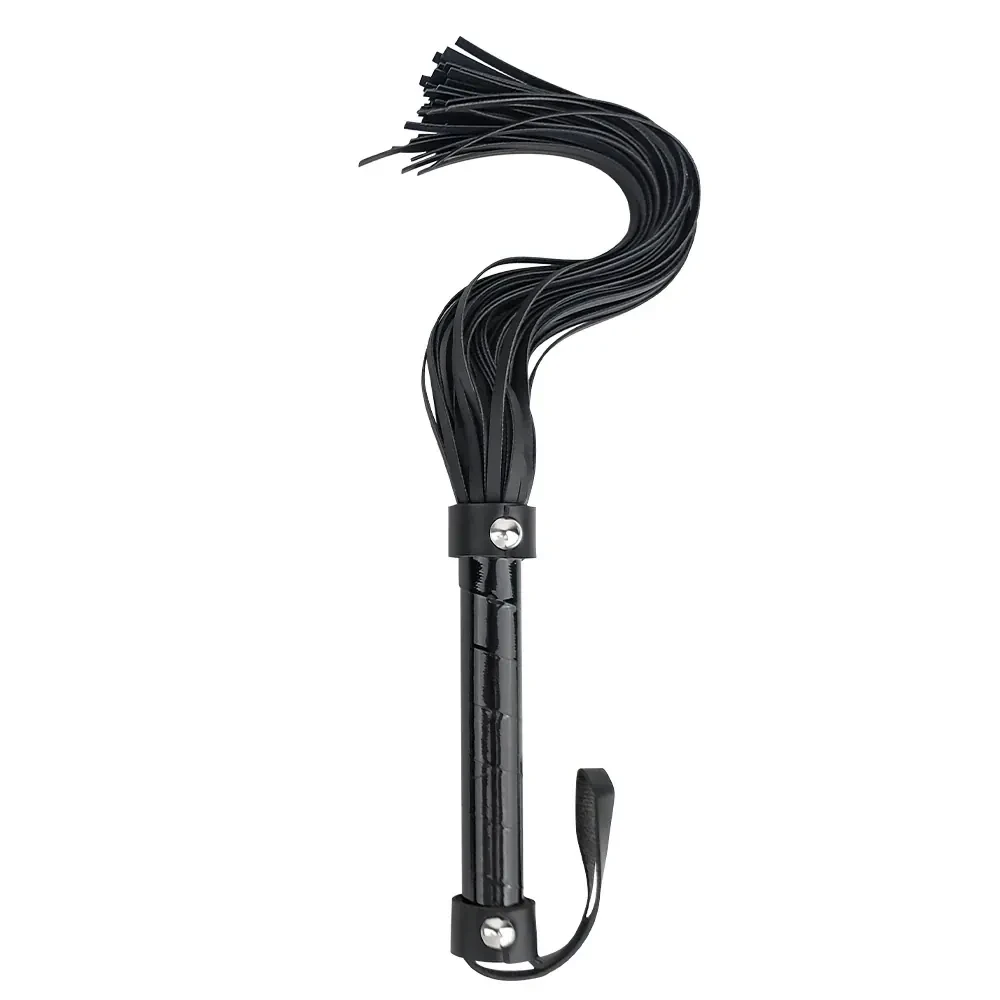 rosa leopard bdsm peitsche