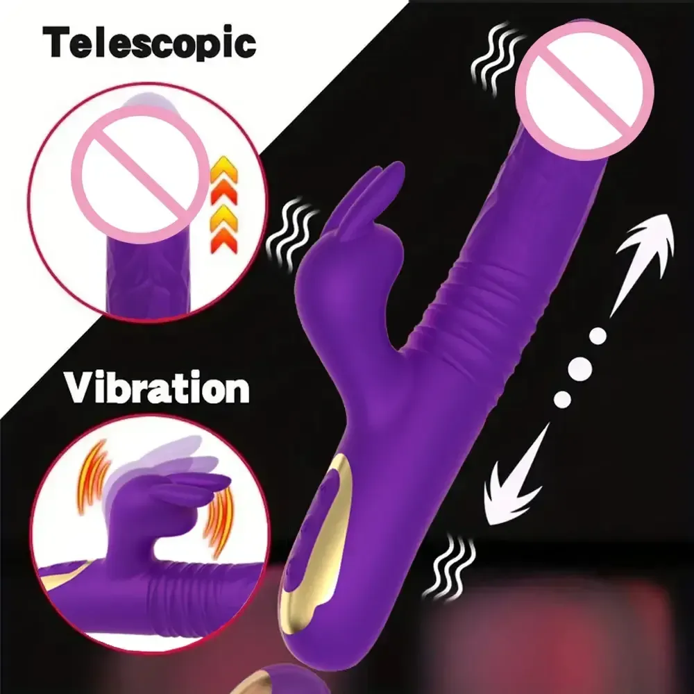 rosa teleskop funktion vibrator