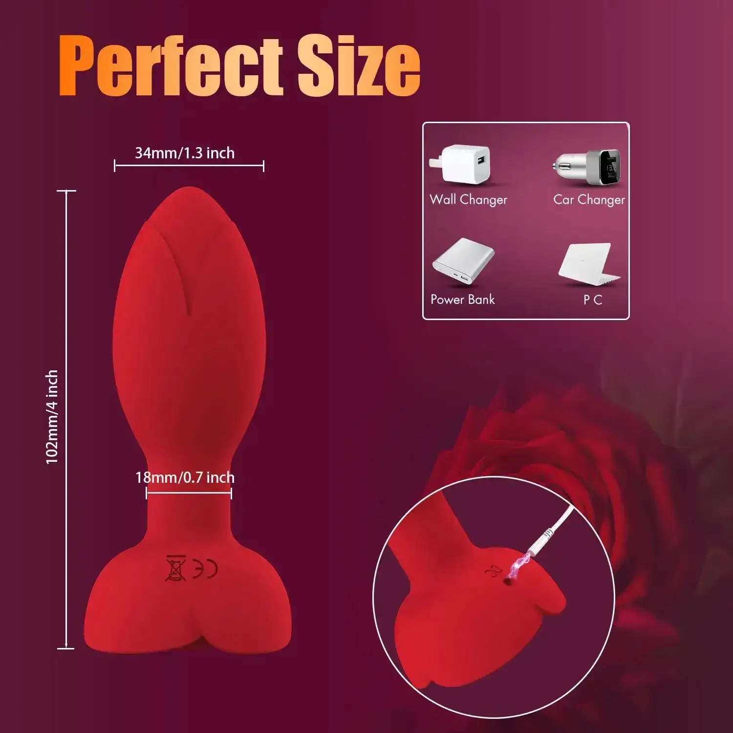 rosa vibrator für klitoris und anal