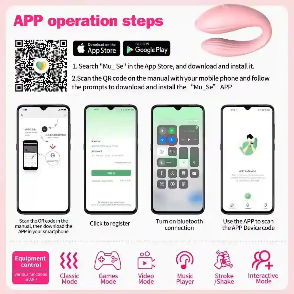 rosa vibrator mit app steuerung