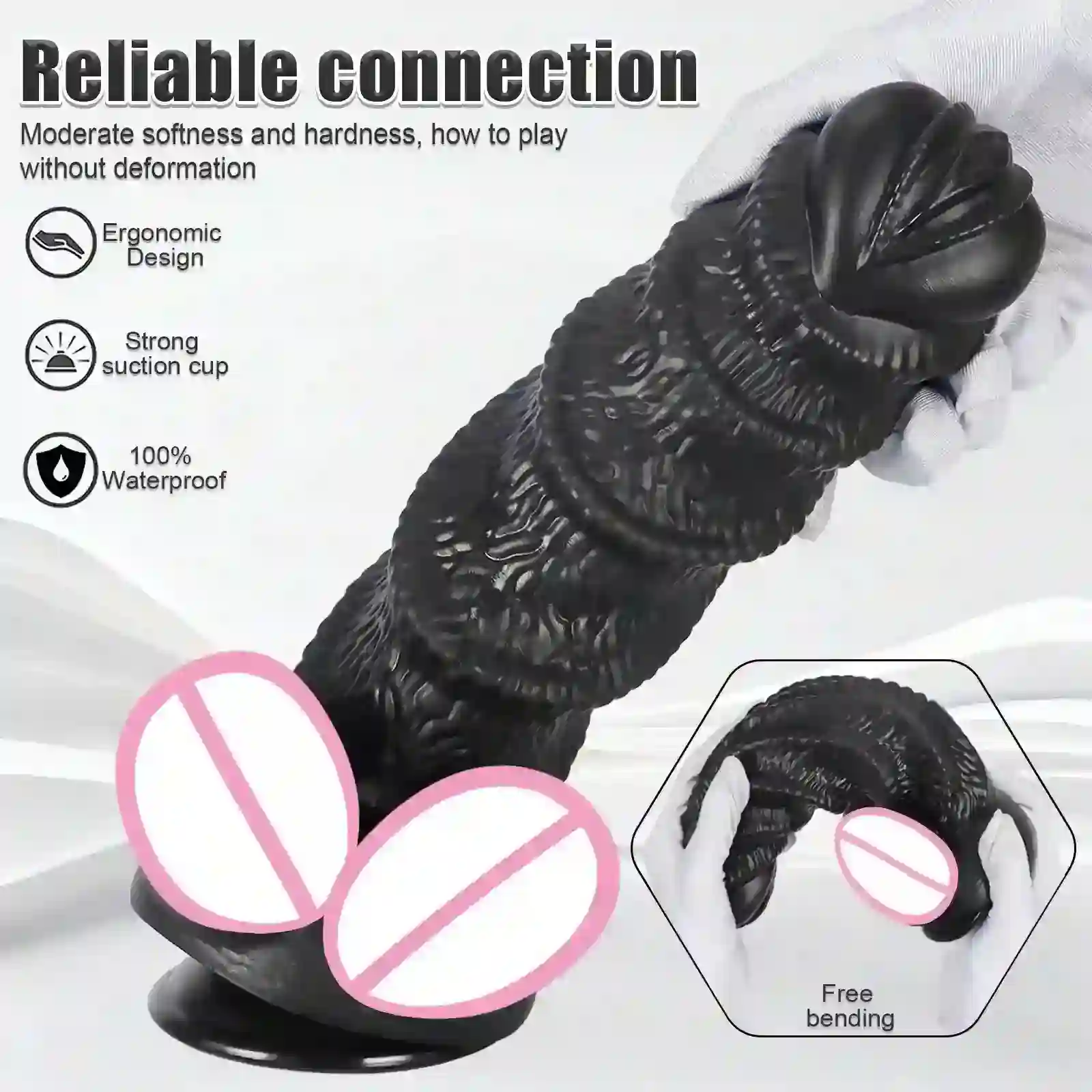 roter dildo für anale stimulation