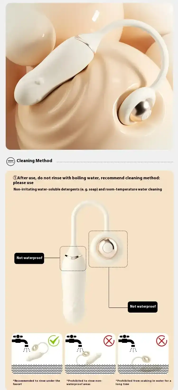 rotierender perlen vibrator kabellos