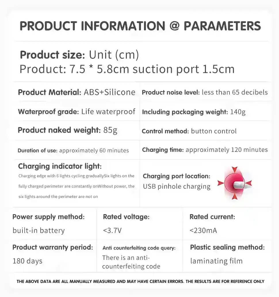 saugender klitorisvibrator usb aufladbar