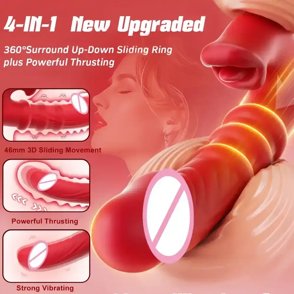 schwarz lila silikon dildo thrusting