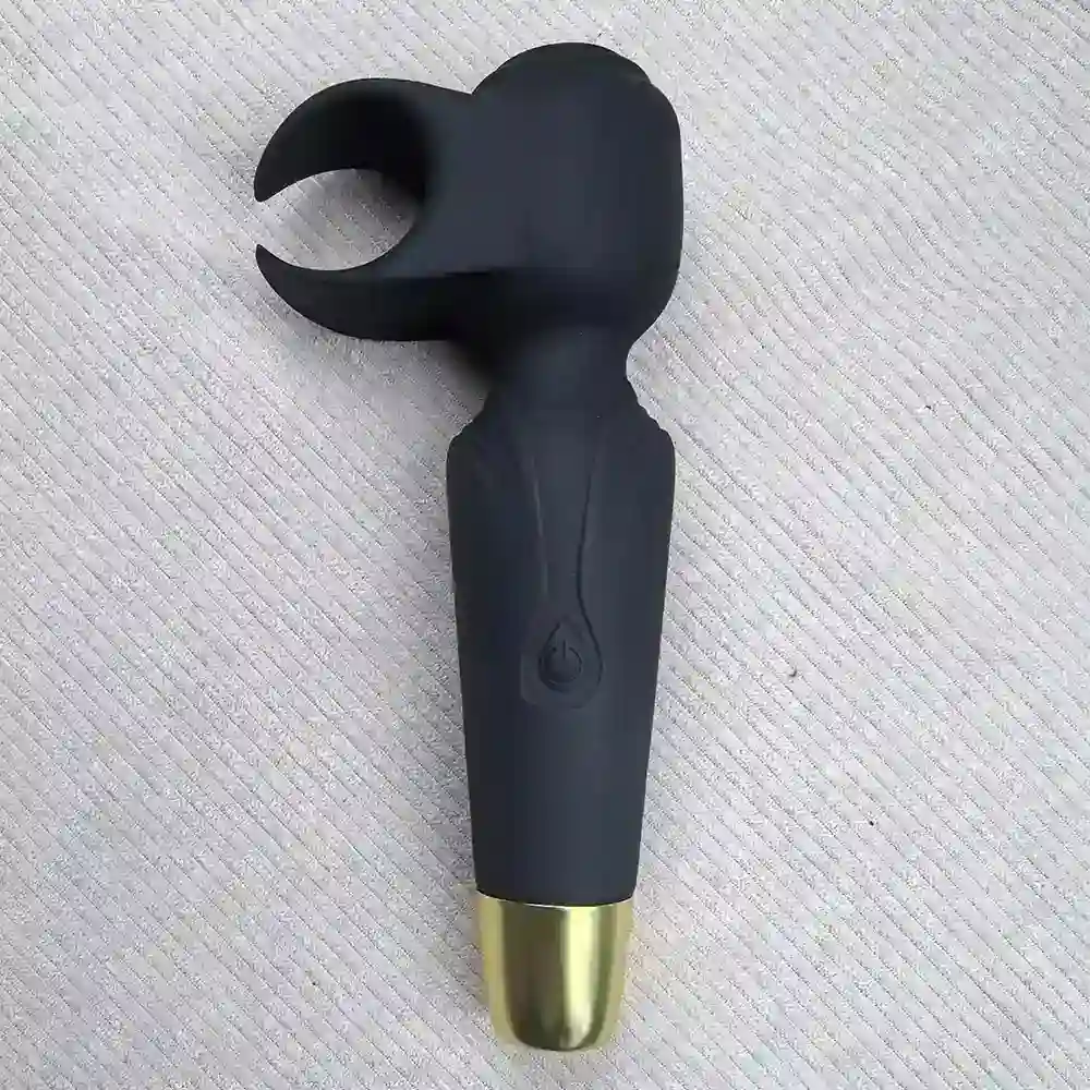 schwarz wiederaufladbarer masturbator oral