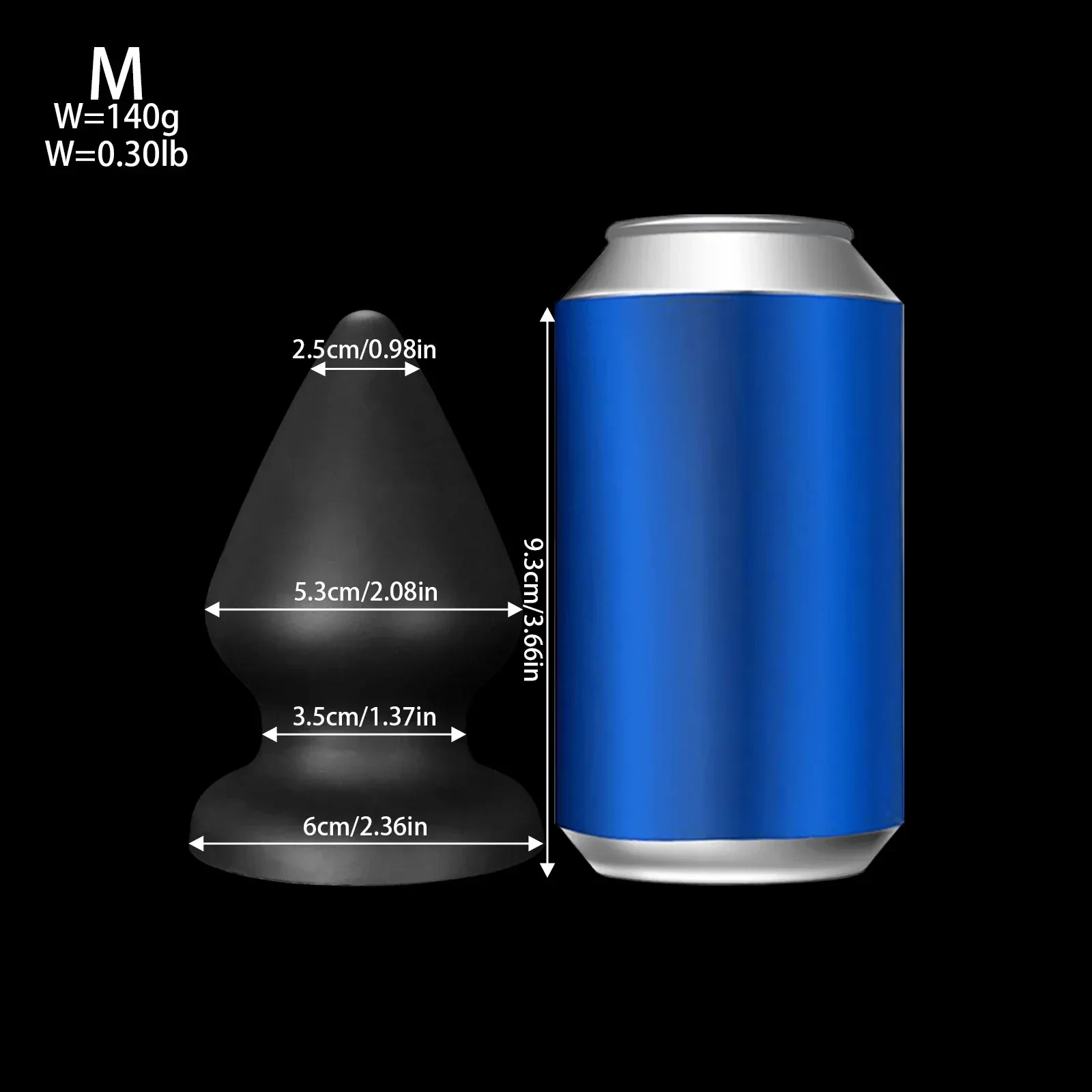 schwarze silikon analplugs abgestuftes set