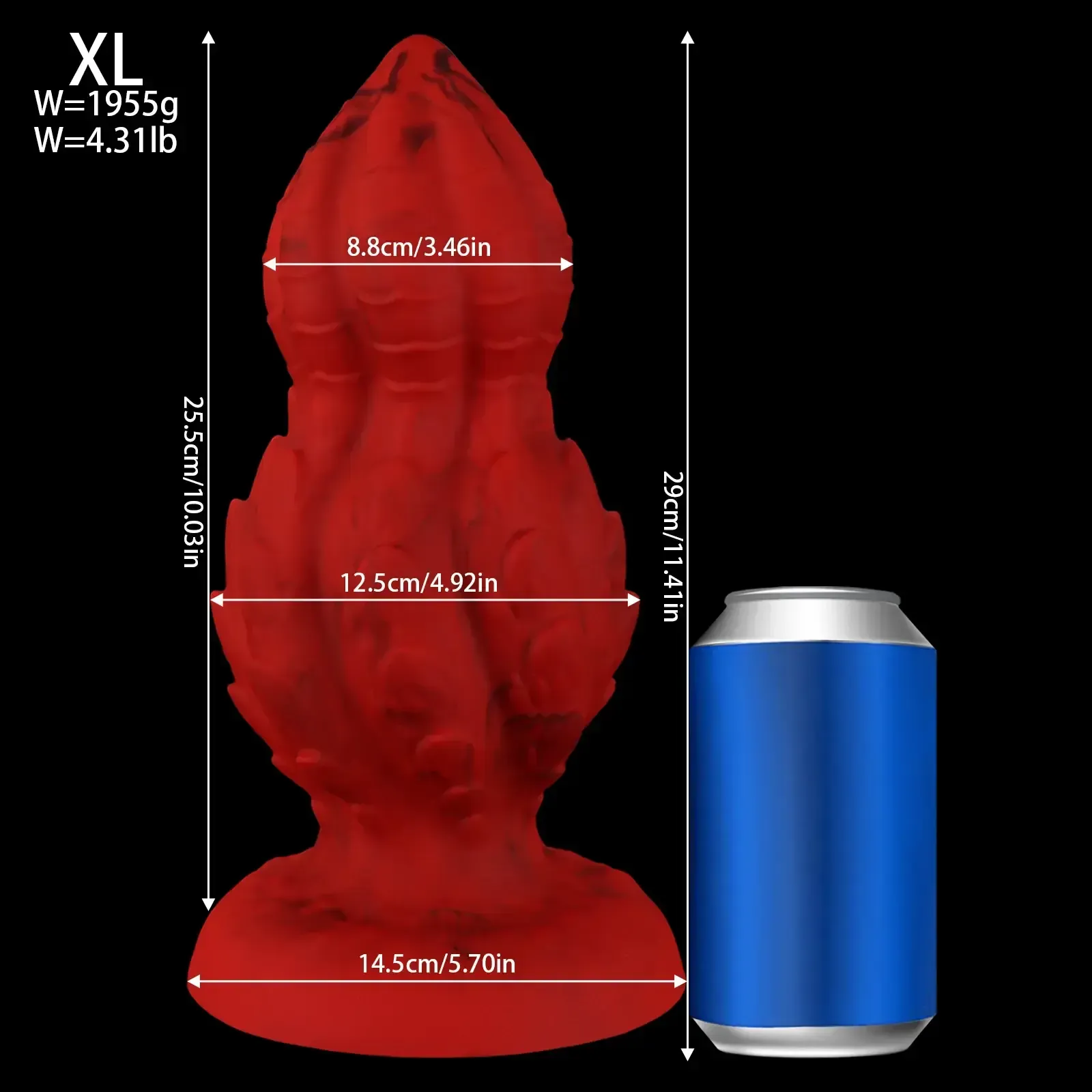 schwarzer anal plug fur dehnung