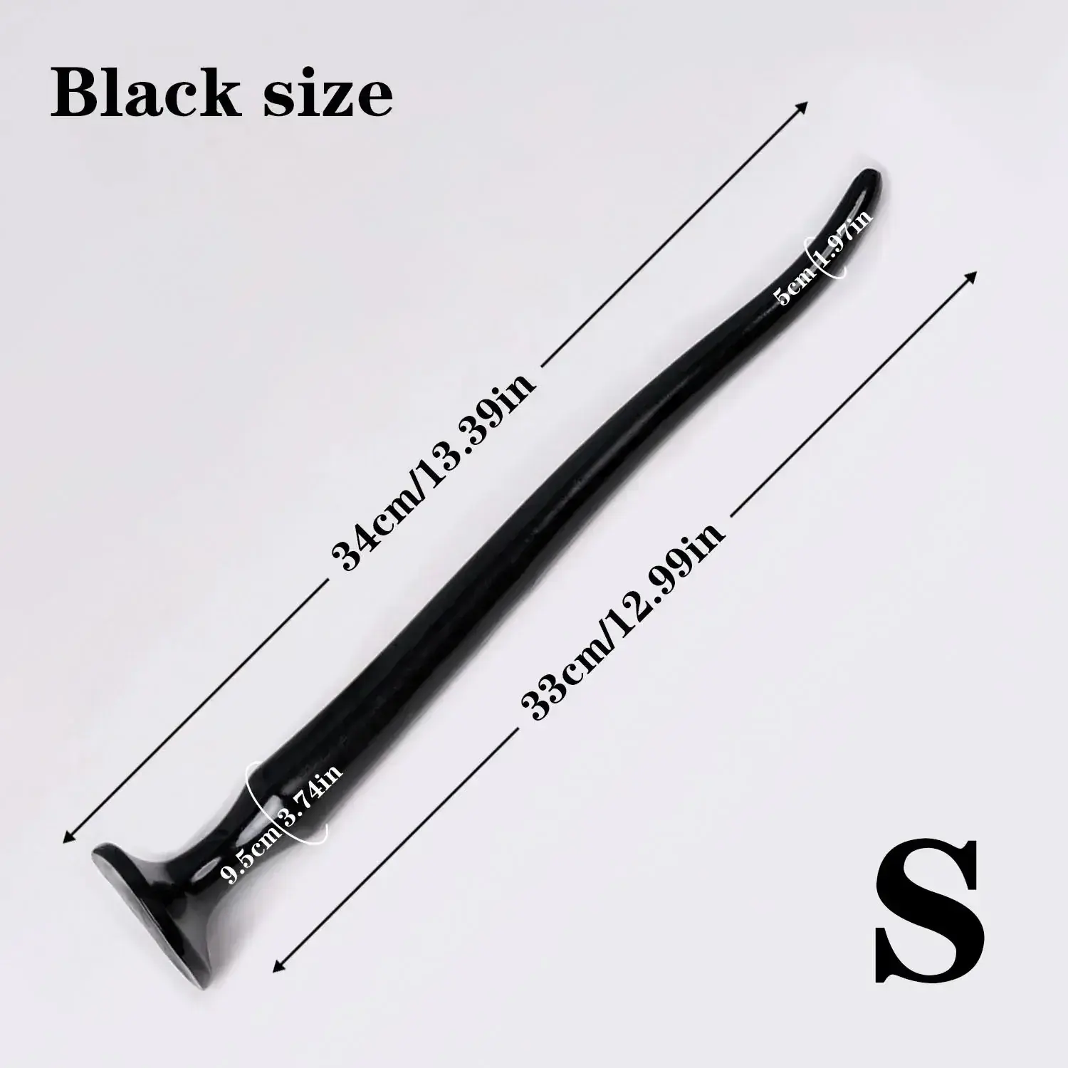 schwarzer anal plug progressive dehnung