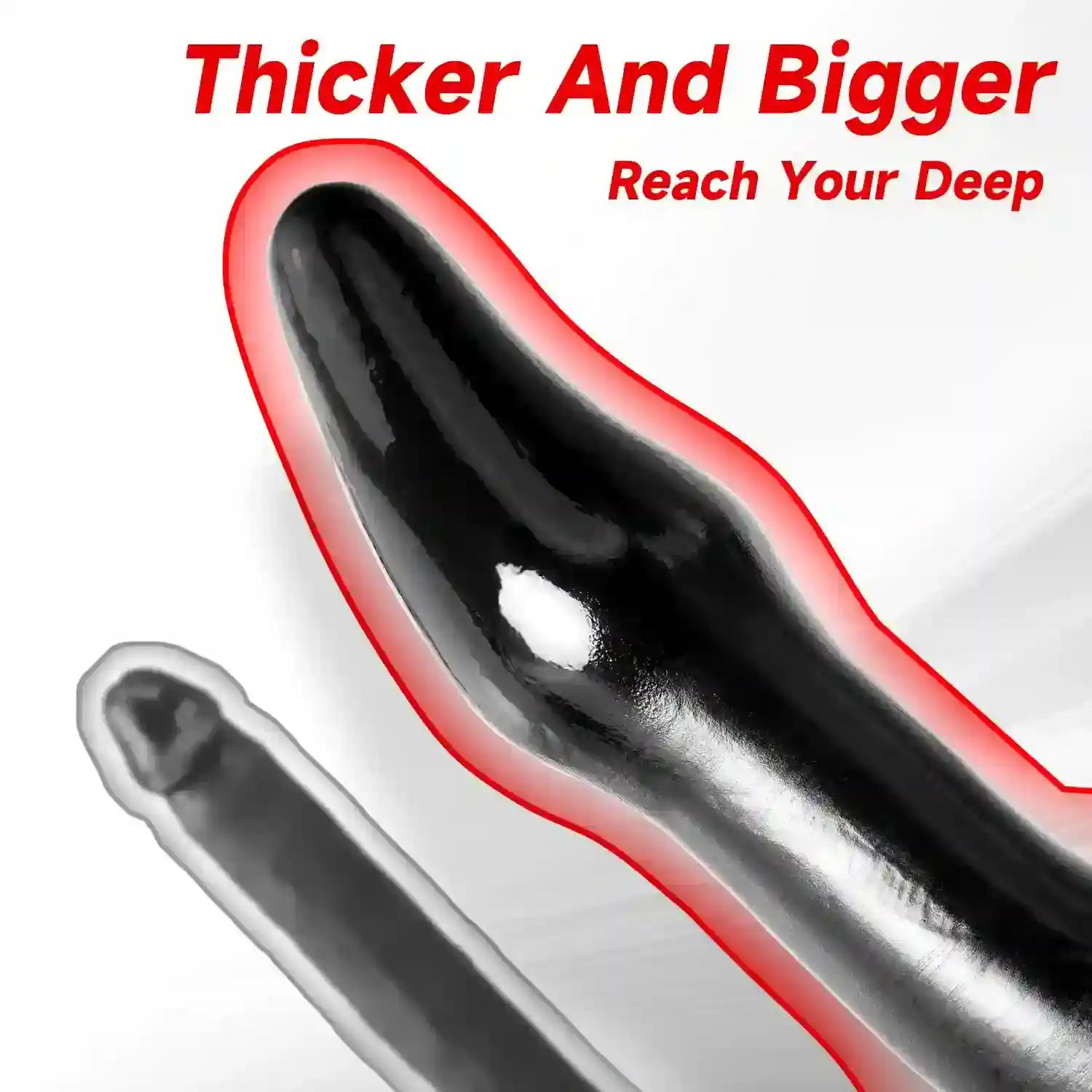 schwarzer anal plug prostata stimulation