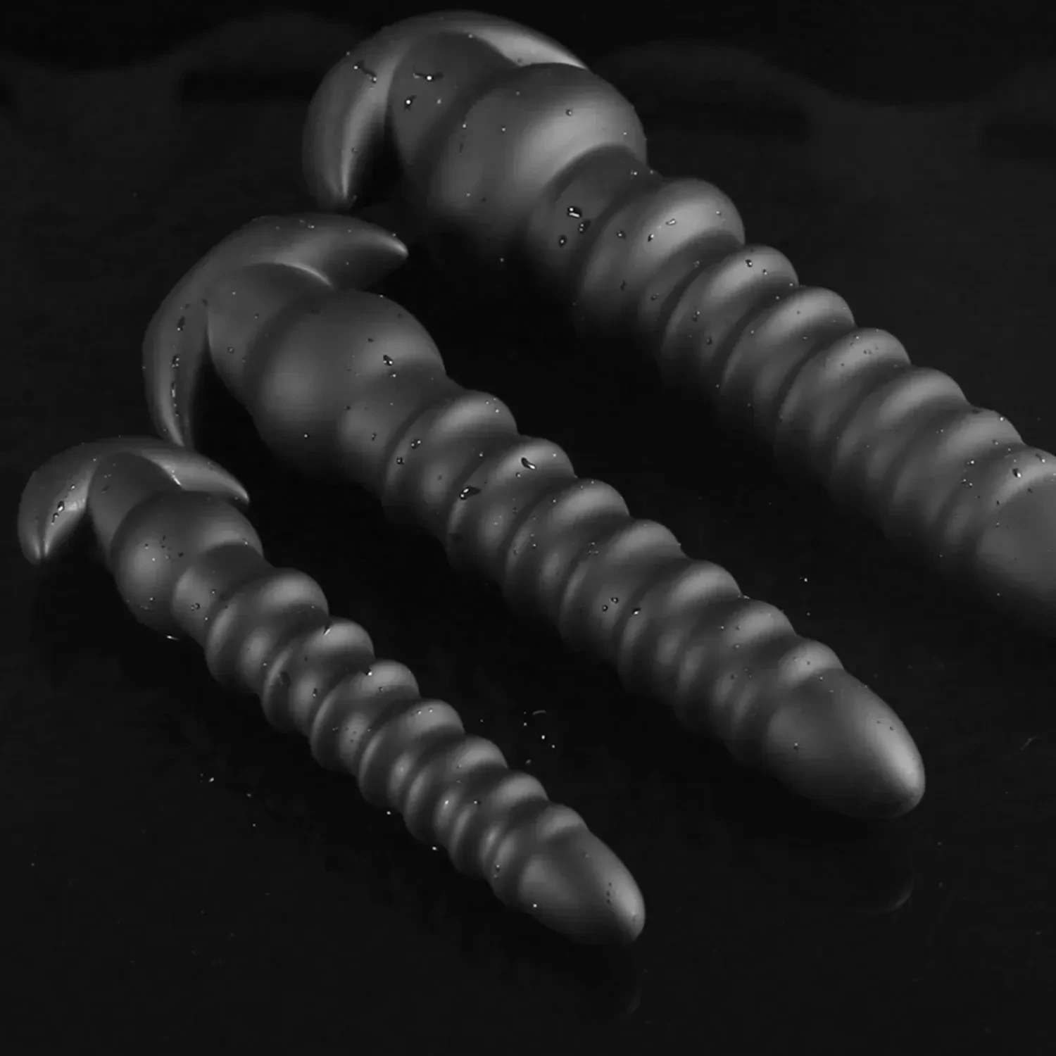 schwarzer analplug fur anale stimulation