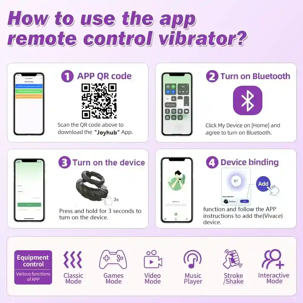 schwarzer cockring mit bluetooth funktion