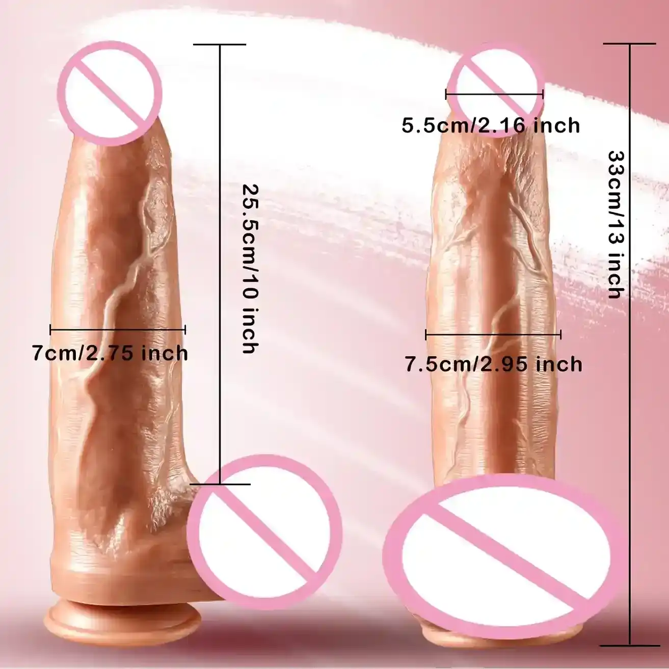 schwarzer dildo mit venenoptik saugnapf