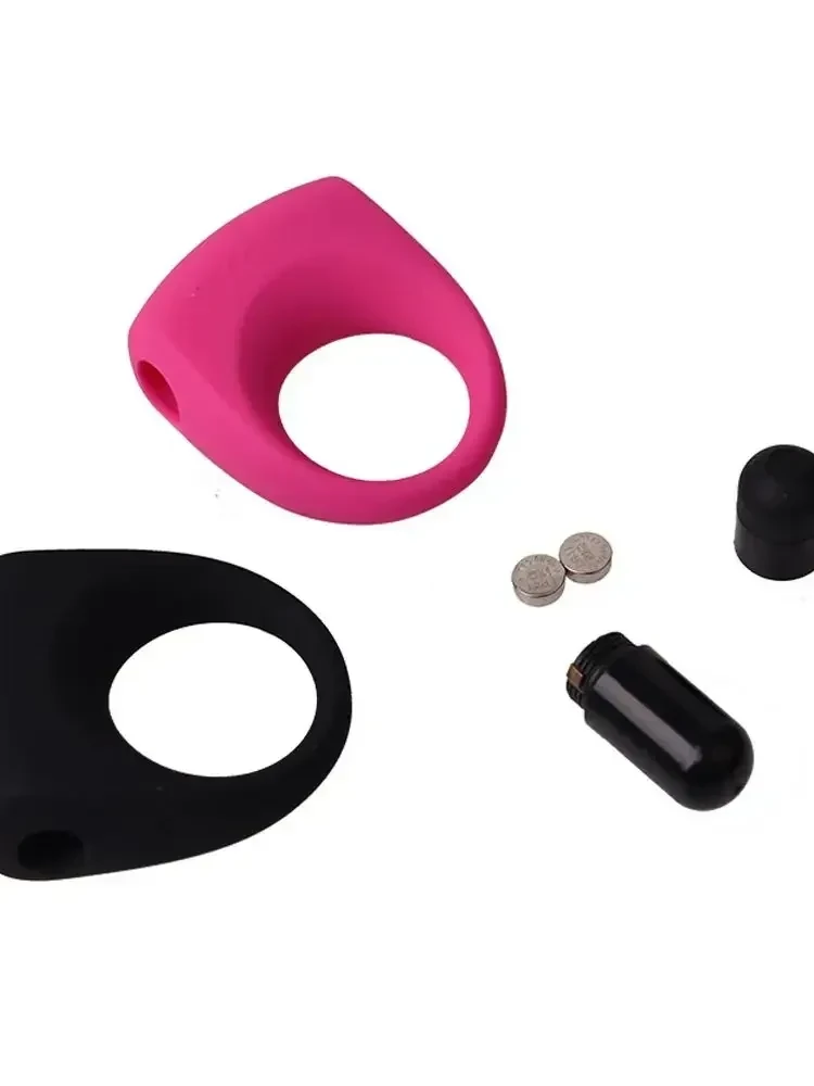 schwarzer penisring mit stimulator