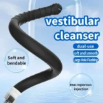 schwarzer silikon anal reinigungsplug