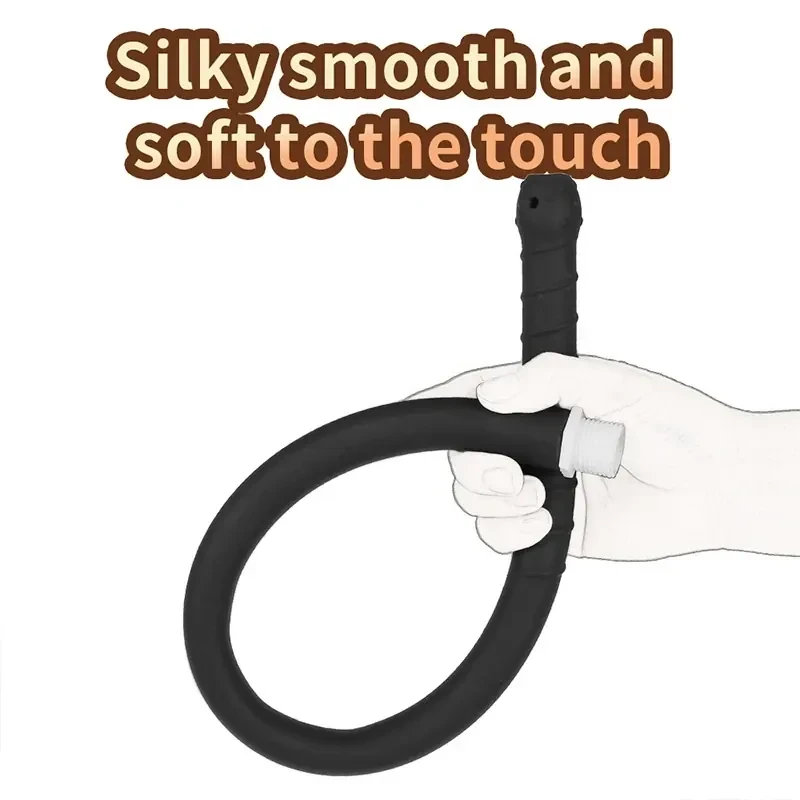 schwarzer silikon plug fur anal